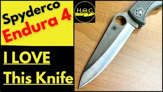 Spyderco Knives Are So Addictive… | Spyderco Endura 4 Overview & First Impression!