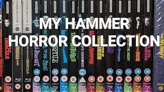 My full Hammer Horror Blu Ray collection in order of release from 1953 to 1976