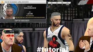 How To Easily Get The Posterizer Badge In Nba 2k20 Mobile //Dunk Tutorial
