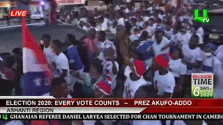 4 More For Nana, Every Vote Counts   –    Prez Akufo-Addo