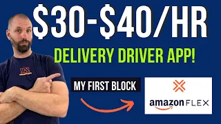 Make $40/Hour DELIVERING! My First Amazon Flex Experience 🔥 #amazonflex