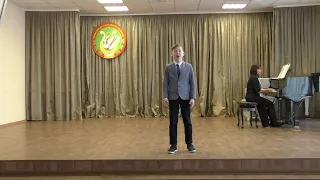 Ватолин Игорь. Академический вокал на конкурс "Алтын Аваз"
