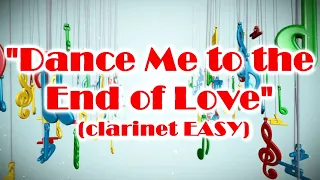 "Dance Me to the End of Love" (clarinet sheet music review)