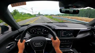 2022 Audi RS e-tron GT - POV Road Test