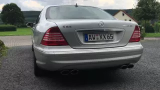 Mercedes Benz S65 AMG V220 (W220) Sound