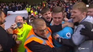 UNREAL FOREST LIMBS AFTER LIVERPOOL WIN! ❤️🌳 Dean Henderson Is In With The Supporters!