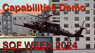 SOF Week 2024 - Capabilities Demo - MH-60M & MH-6