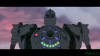 Iron Giant rampage scene but with Doom soundtrack but remastered and slightly extended