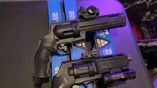 HDR68 vs. HDR50 size comparison for these T4E less lethal home defense favs