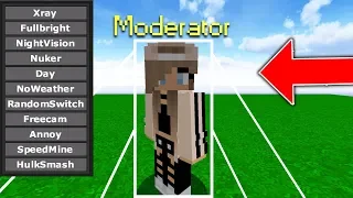 HACKING ON MODS ACCOUNT TO TEST MY STAFF ON MINECRAFT...