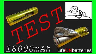 MEGA  аккумулятор на 18000 mAh. ТЕСТ / Реальная ёмкость?