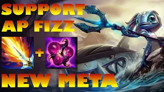 SUPPORT AP FIZZ = NEW META!! BULLY LANE WIN GAMES!! ASSASSIN FTW SUPPORT!!