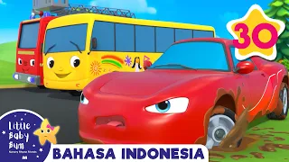 Lagu Suara Kendaraan | Little Baby Bum | Koleksi Lagu Anak🎶 | Moonbug Kids Indonesia