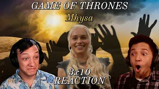 FIRST TIME WATCHING GAME OF THRONES!!! 3x10: "Mhysa" (THE FINALE OF SEASON 3!!!)