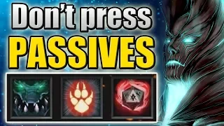 Passive Right Click build - Ability Draft Imba [Atrophy Aura + Feral Impulse + CK Crit] Dota 2