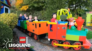 Duplo Express Train in Duplo Valley at Legoland (Dec 2021) [4K]