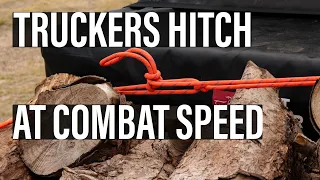 TRUCKERS HITCH | How to make a truckers hitch at combat speed