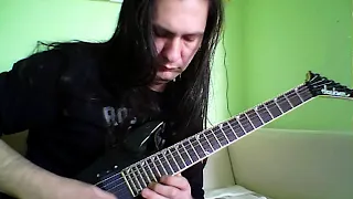 endless improvisation in Phrygian mode  - Guitar Jackson warrior X