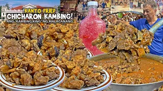 Kanto Fried "CHICHARON  KAMBING" sa Likod ng Malacañang | Ang "KAMBING KING" ng Maynila!