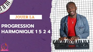 Apprendre le piano gospel : Progression harmonique 1 5 2 4