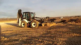 Hidromek 102S A5 Bekoloder Döküm Sahası Çalışması || Hidromek HMK Backhoe Loader