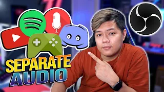 OBS STUDIO - Separate Game Audio, Discord Chat, Music For FREE!! | Easy Guide For Beginners!