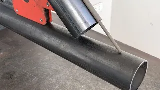 Pipe Secrets, The Easiest Trick To Cut Metal Pipes 45 Degrees | Cutting Pipe 45 Degree