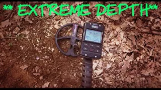 XP DEUS II: VERY EXTREME depth test. 20”.