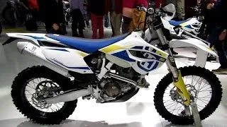 2014 Husqvarna FE 450 Walkaround - 2013 EICMA Milan Motorcycle Exhibition