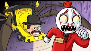 CHOO CHOO CHARLES, But the ROLES are REVERSED......(Cartoon Animation)#choochoocharles