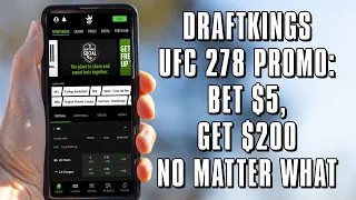 DraftKings UFC 278 Promo Code: Bet $5, Get $200 Instant Bonus