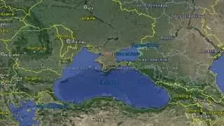 Black Sea map