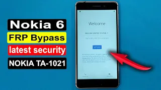 Nokia 6  (TA-1021) FRP Bypass | Nokia 6 Google Account Unlock Android 9 Easy Trick Without Pc |