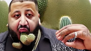 AI DJ Khaled Eats a Cactus