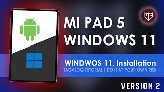 Windows 11 on Xiaomi Pad 5