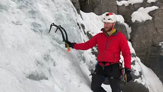 Basic ice climbing movement