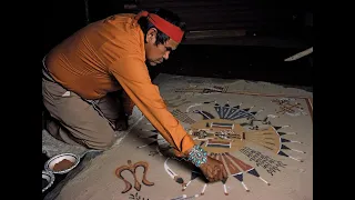 MANDALA - a universal form of art: SAND PAINTINGS of the Navajo and Tibetan