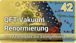 QFT Vakuumerwartungswert Renormierung Negativer Druck • Arist.►Stringtheorie(42) | Josef M. Gaßner