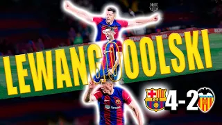 HAT-TRICK de LEWANDOWSKI para salvarnos de la INMADUREZ | BARÇA 4-2 VALENCIA