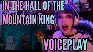 REACTION | VOICEPLAY "IN THE HALL OF THE MOUNTAIN KING" ft. ELIZABETH GAROZZO