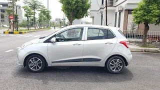 Hyundai i10 form mới 2018 số tự động, bản đủ nhất 4 máy 1.2, nội thất hai màu, 2 túi khí, vành đúc..