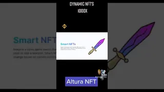 Altura NFT Gaming Token Binance Smart Chain 1000x #BSCGEM #Crypto #PancakeSwap #BTC $BNB