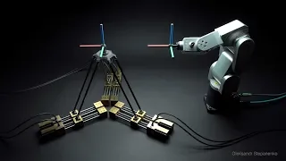 KINEMATICS | Serial robot vs. Parallel robot (This is not CGI)