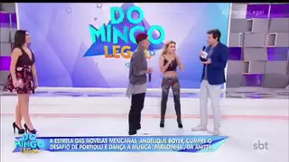 Angelique Boyer Dançando no domingo legal