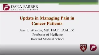 Update in Managing Pain in Cancer Patients