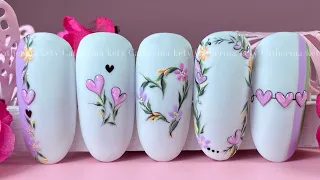 Spring Nail Art|Flower Nail Art|Easy Spring Nail Art|Easter Nail Art| Madam Glam