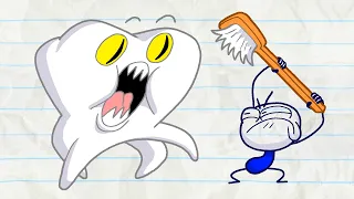 "The Ugly Tooth" | Pencilmation Cartoons!