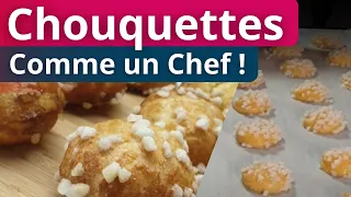 Chouquettes comme chez le boulanger, Pâtissier | #PatisCoach #cappâtissier