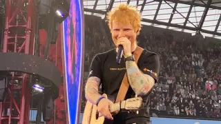 Ed Sheeran - 2step 11/06/2022 Mathematics Tour - Etihad Stadium, Manchester