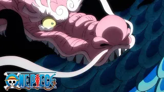 Momonosuke Bites Kaido | One Piece